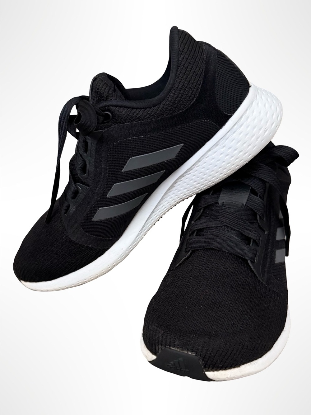 Adidas Edge Lux 4 Black Running Shoes Sneakers Women's 8 Athleisure Gorpcore